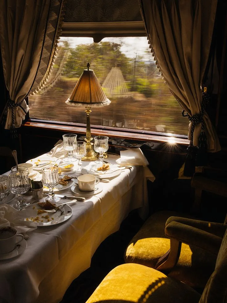 Fine dining setting